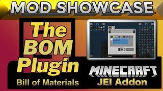 TheBOMPlugin - Bill of Materials - Just Enough Items JEI Addon - 1.12.2 Minecraft