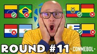 2026 FIFA World Cup Qualifiers - CONMEBOL #11 Predictions