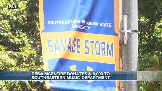 Reba McEntire donates $20,000 to Southeastern Oklahoma State University