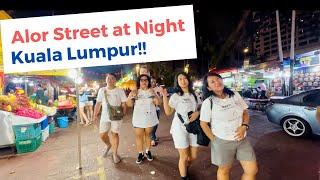 What my Camera See in Bukit Bintang Night Market, Kuala Lumpur I Alor Street Food