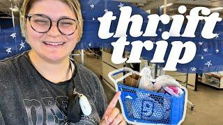 COME THRIFT WITH ME TO FIND CLOTHES TO RESELL ONLINE!