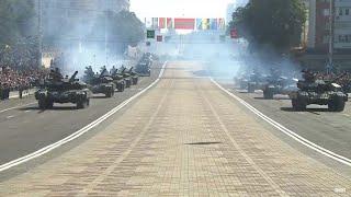 Парад, посвященный 30-й годовщине образования ПМР