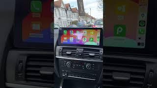 Installing a 12.3" Touchscreen in a BMW! #applecarplay #carupgrades #carplay #bmwtech #automobile