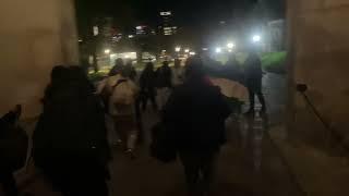 U of T students begin occupying King's College Circle on May 2