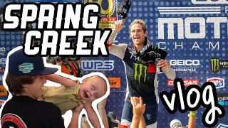 SPRING CREEK VLOG | Christian Craig Races Millville + Southwick Pro Motocross 2022