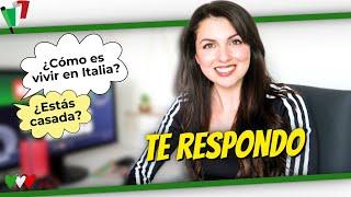 Respondo a tus PREGUNTAS - 50.000 Suscriptores | Aprender italiano con Lamaric