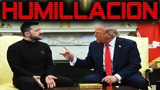  TRUMP Y VANCE HUMILLAN A ZELENSKY  TREMENDA DISCUSIÓN EN LA CASA BLANCA 