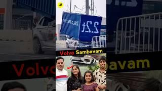 Volvo Car Sambavam  Bangalore Volvo Car Incident in Tamil MG #ytshorts #trending #viral #volvo