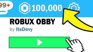 100K FREE ROBUX OBBY ON ROBLOX (Working 2020)