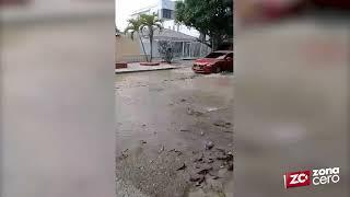 Colapsó máquina de bombeo de Triple A en el barrio Recreo