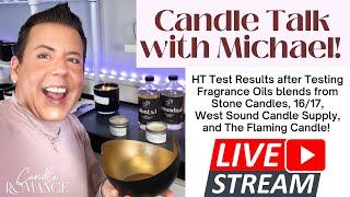 TESTING FRAGRANCE BLENDS FOR A "ROMANCE" CANDLE, AND MORE!