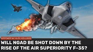 Could the F-35 replace NGAD in the air superiority role?