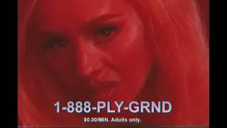 Christina Aguilera for Playground's new hotline | Dial 888-PLY-GRND (888-759-4763) now.