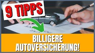 9 Tipps für eine günstigere Autoversicherung