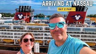 Disney Wish Cruise 2024 - Arriving at Nassau Day 2 Part 1