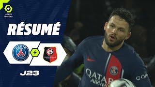 PARIS SAINT-GERMAIN - STADE RENNAIS FC (1 - 1) - Highlights - (PSG - SRFC) / 2023-2024