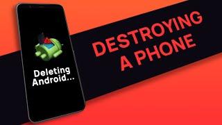 Deleting Core Android Apps: Launcher, Settings, System UI