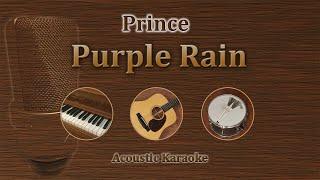 Purple Rain - Prince (Acoustic Karaoke)