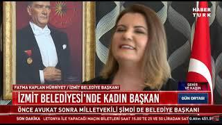 Belediye Başkanımız Av. Fatma Kaplan Hürriyet, HaberTürk ekranlarında...