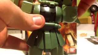 REVIEW MS-06F ZAKU II 2.0 part 1 MASTER GRADE KIT 1/100