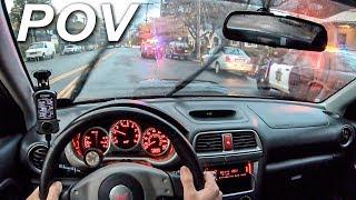 GTA IN REAL LIFE: POV 2004 SUBARU WRX STI!