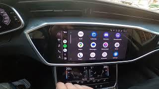 How to Use Android Auto in Audi A6 C8 ( 2018 - now ) | Activate Android Auto