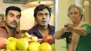 भाई ये बुढ़िया हफ्ता दे ना दे लेकिन हमारी जान लेके मानेगी - Nawazuddin Siddiqui Comedy - Arbaaz Khan