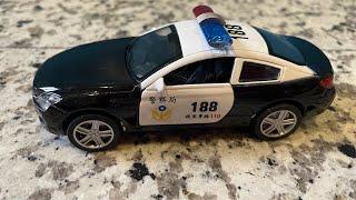 Taiwan police car toys 台灣 警車 台灣警察車 警車音樂 模型車 迴力車 玩具車 聲光車 彩森林聲光迴力車城市守護隊 1：32  警車開箱