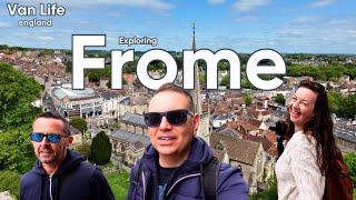 Van Life Wiltshire UK : Funky Farmers Market in Frome! with @LollipopBoxClub