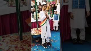 Student Of (IIED) Mohd Saad speaking the KalimaTayyiba  in English