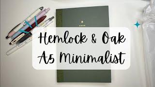 First Impressions of the Hemlock & Oak A5 Minimalist Planner