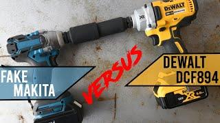 Fake Makita vs Dewalt impact wrench