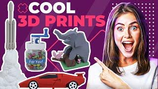 15 COOL 3D Prints YOU MUST SEE | BEST 3D Printing Ideas!