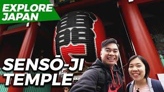 Japan Food & Travel Vlog | SENSOJI TEMPLE and NAKAMISE SHOPPING STREET | Asakusa, Tokyo