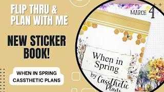 Flip Thru & Journal Plan With Me | When In Spring by Cassthetic Plans