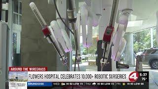 Flowers Hospital celebrates over 10,000 robotic surgeries