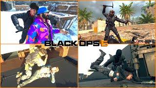 BO6 ALL 4 FINISHING MOVES BLACK OPS 6 CALL OF DUTY EXECUTIONS