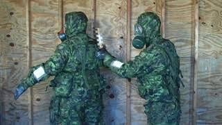 Canadian Forces - CBRN - Nuclear Decontamination Drill