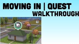 Move In | Quest Walkthrough | Sims Freeplay