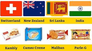 Biscuit Brands From Different Countries