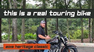IS THE SOFTAIL HERITAGE REALLY A TOURING BIKE?