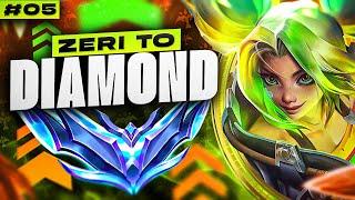 Zeri Unranked to Diamond #5 - Zeri ADC Gameplay Guide | League of Legends