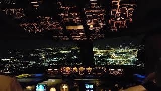 Boeing 767 flight deck