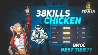 how to qualify bmoc 2022 | Best tier to play bmoc | 38 kills chicken Team LoneRangersEsports ️