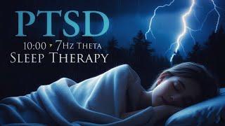 10-Min Anxiety Reset Sound  PTSD-Approved Thunderstorm for Panic Attacks (No ads)