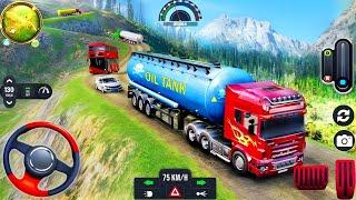 Offroid Oil Tanker  Cargo Truck Transport  _ Heavy Cargo Transporter Driving _ Android Gameplay