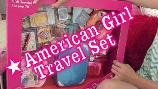 American Girl Doll Travel Set