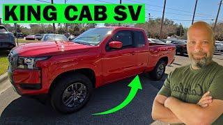 2025 Nissan Frontier SV KING CAB Review (BIG Bed USABLE Cab)