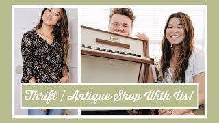 THRIFT & ANTIQUE SHOP WITH US // by Chloe Wen