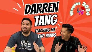 Darren Tang Teaching Me How To Bowl Two Handed! Vlogmas 2024 Day One!